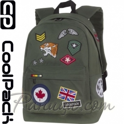 2018 Cool Pack Cross Раница Badges Green 2018 Cool Pack Cross Раница Badges Green